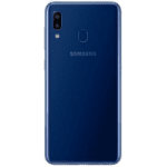 Samsung A20 blue