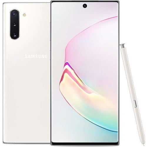 Samsung Note 10 Plus on Low Cost EMI-12gb 256gb white