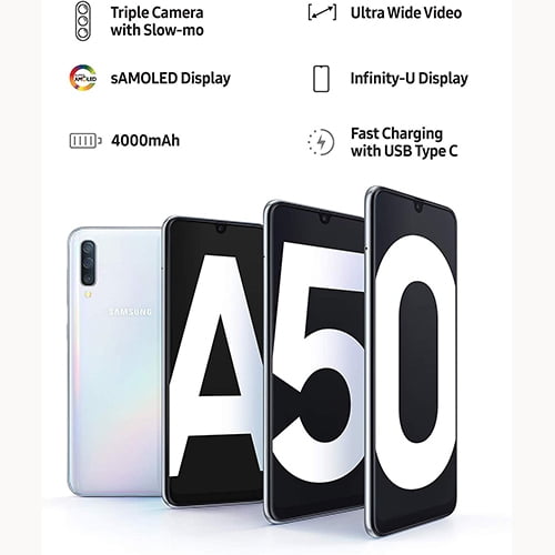 Samsung A50 Mobile Finance-white 64gb