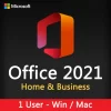 Office 2021 Home & Business (1 User - Win/Mac)