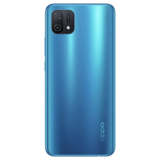 Oppo A16E 3GB Memory, 32GB Storage , Blue Back Side View