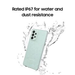 Samsung Galaxy A73 5G Awesome White Back View