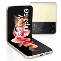 SAMSUNG Z Flip 3 - 5G Cream Front View