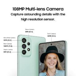 Samsung Galaxy A73 5G Awesome White Camera Specs