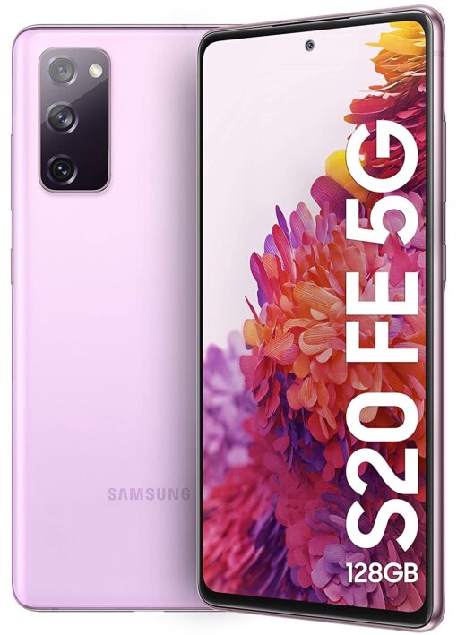 Samsung Galaxy S20 FE 5G Cloud Lavender Front View