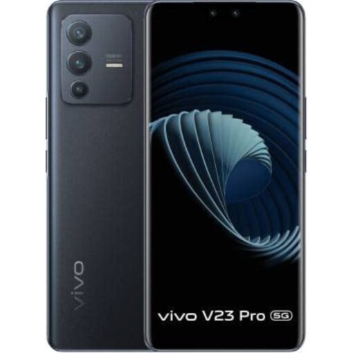 Vivo V23 Pro 5G Stardust Black Front View