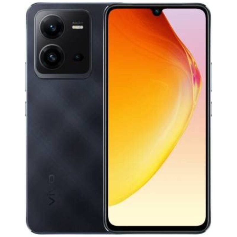 Vivo V25 Elegant Black Front View