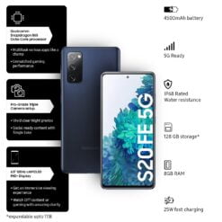 Samsung S20 FE 5G Cloud Navy Specs