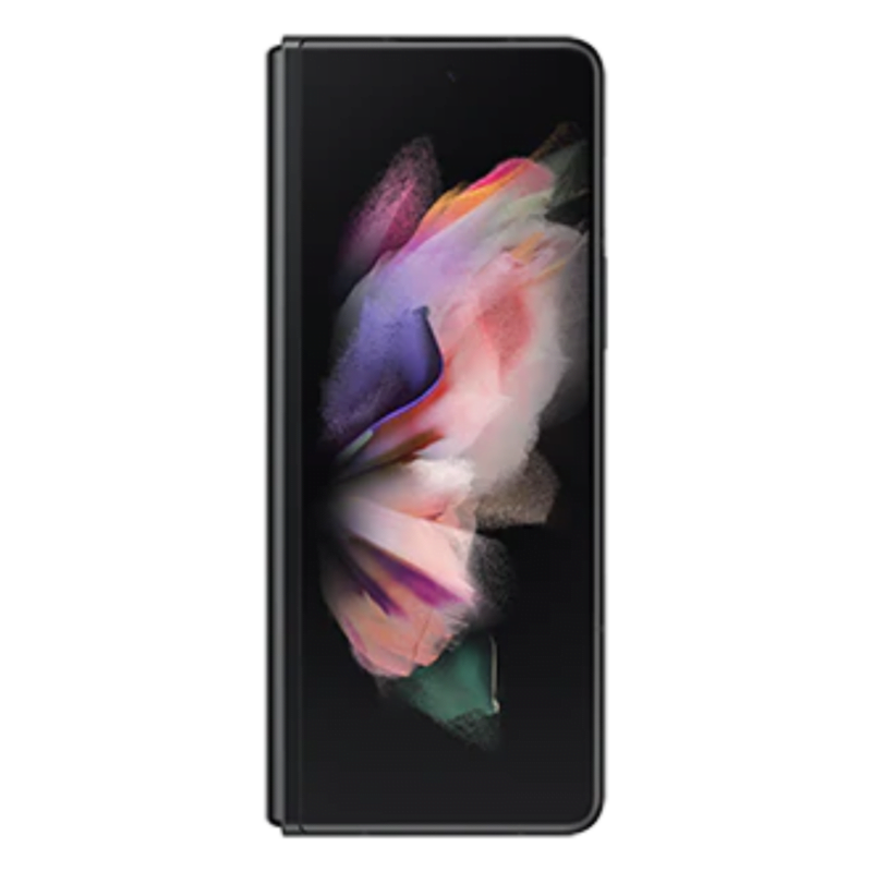 SAMSUNG Z Fold 3 Phantom Black Front View