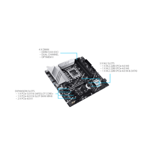 ASUS Z790M PLUS D4 PRIME