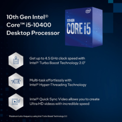 Intel Core i5 10th Gen 10400