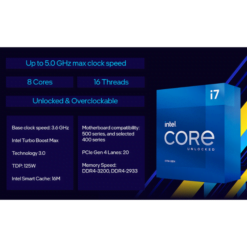 Intel Core i7 11th Gen 11700K