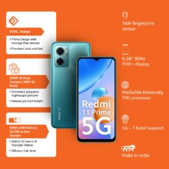 Redmi 11 Prime 5G Meadow Green Specs