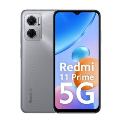 Redmi 11 Prime 5G Chrome Silver Front View