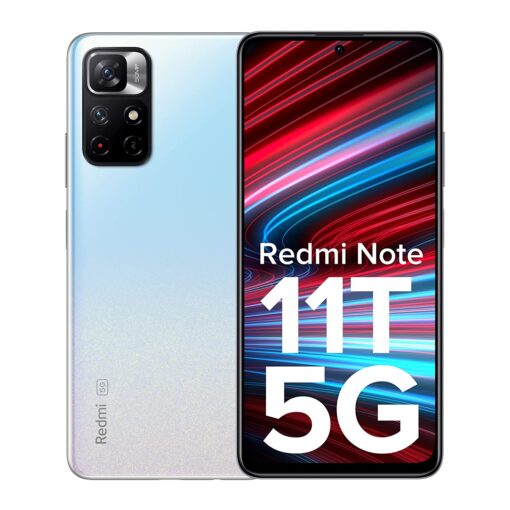 Redmi Note 11T 5G Stardust White Front View