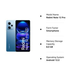 Redmi Note 12 Pro 5G Glacier Blue Specs