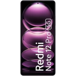 Redmi Note 12 Pro 5G Stardust Purple Front View