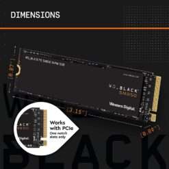WD Black SN850 1TB Specs