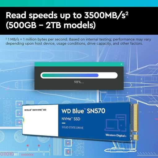 WD Blue SN570 NVMe SSD 500GB