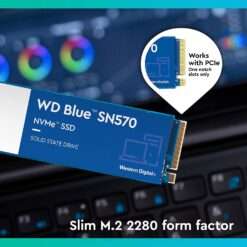 Western Digital 2TB WD Blue SN570 NVMe