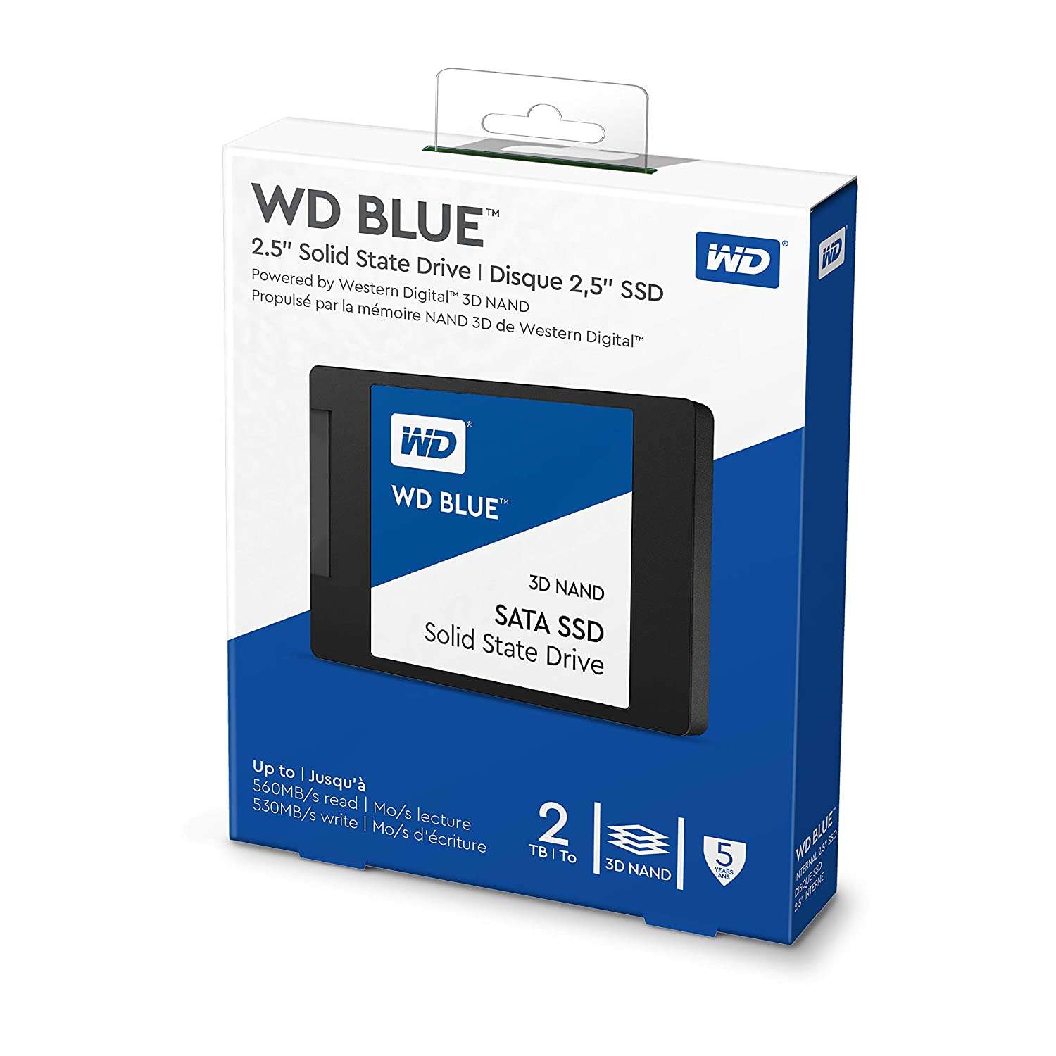 Western Digital SSD WD Blue SA510 2 To - 2.5