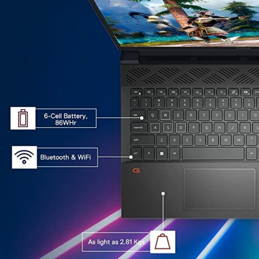 DELL G15 GAMING 5521 CORE I7-12700H