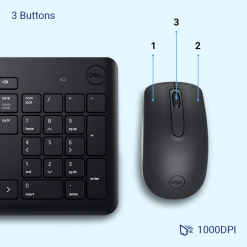 Dell KM3322W Keyboard and Mouse Price in India