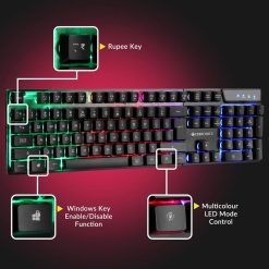 Zebronics War Gaming Keyboard and Mouse Best Online Price