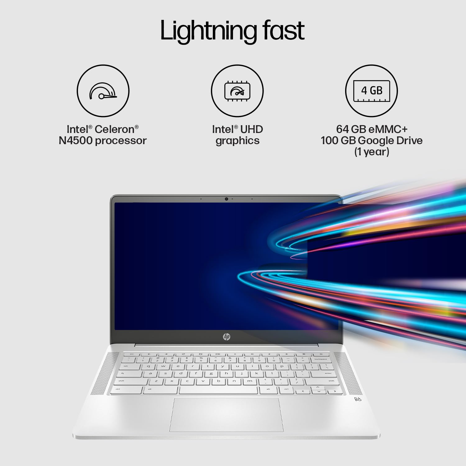 HP Chromebook 35.6 cm Laptop 14a-na1004TU - 35.6 cm (14) (5C5M4PA