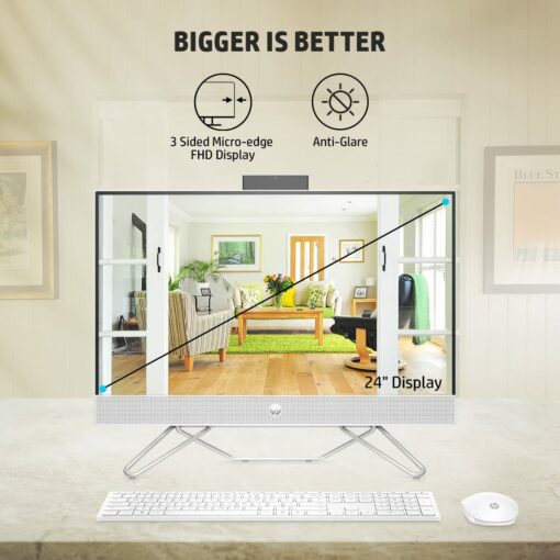 HP 24-cb1237in All-in-One, Starry White