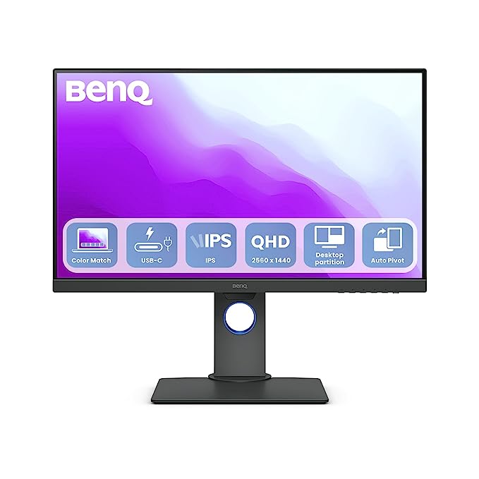 Ecran BenQ PD2705Q 27 2K QHD pour Mac, design c…