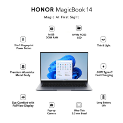 Honor MagicBook 14 AMD Ryzen 5-5500U HomeCredit Cardless EMI