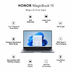 Honor MagicBook 15 AMD Ryzen 5 5500U ICICI Cardless EMI