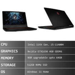 MSI Gaming GF63 i5-11th Gen laptop Price in India