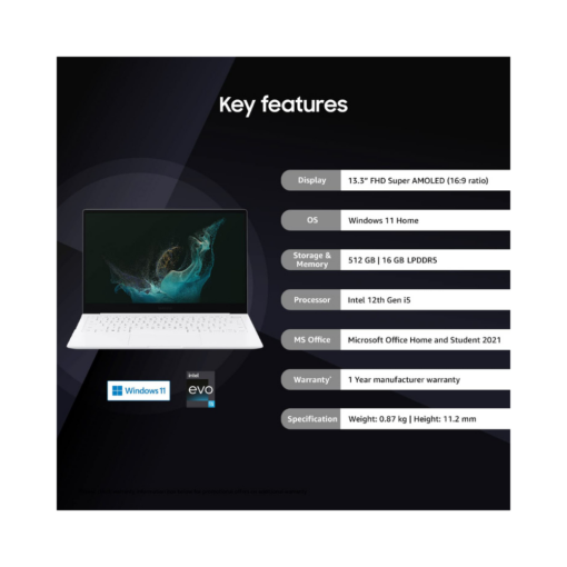 Samsung Galaxy Book 2 Pro Intel Core i5 Kotak Debit Card EMI