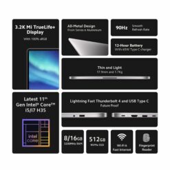 Xiaomi Notebook Pro Intel Core i5-11300H HDFC Flexipay