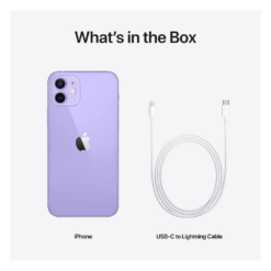 Apple IPhone 12 64GB Storage Purple No Cost EMI