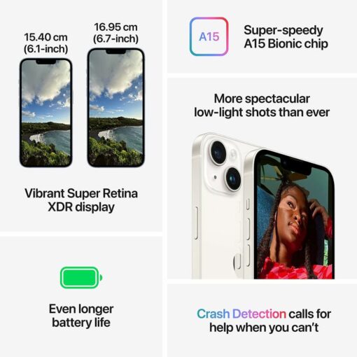 Apple iPhone 14 256GB Starlight Bajaj Finance EMI