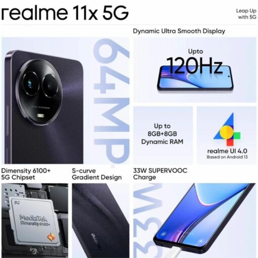 Realme 11x 5G 6GB 128GB HDFC Credit Card Offers