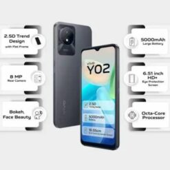 Vivo Y02 3GB 32GB Cosmic Grey HDFC Credit Card Offers