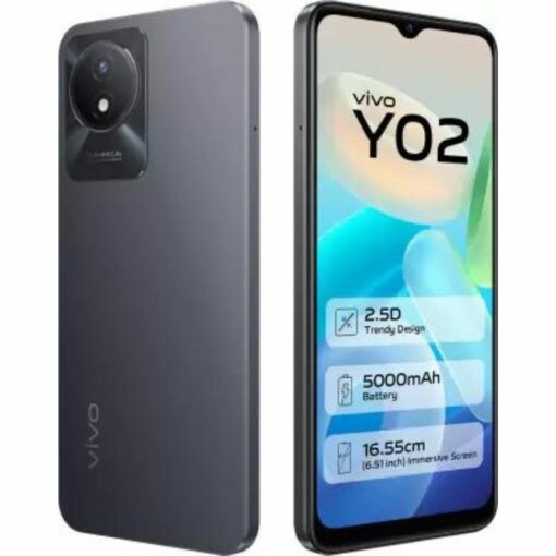 Vivo Y02 3GB 32GB Cosmic Grey HDFC Credit Card Offers
