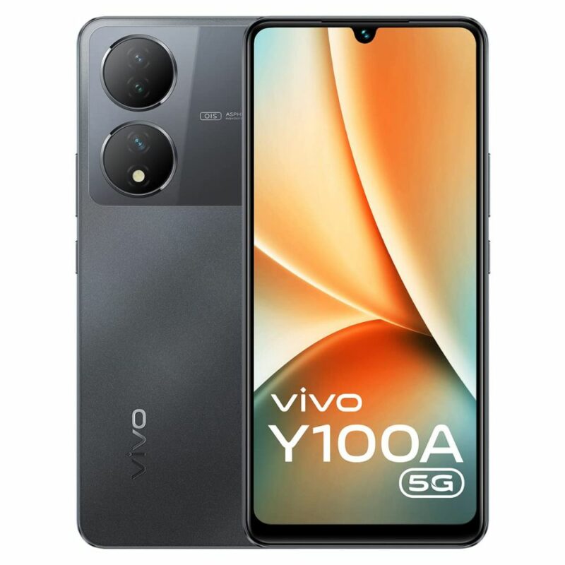Vivo Y100A 5G 8GB 128GB Metal Black EMI without Credit Card