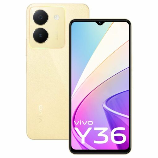 Vivo Y36 8GB 128GB Vibrant Gold Bajaj No Cost EMI