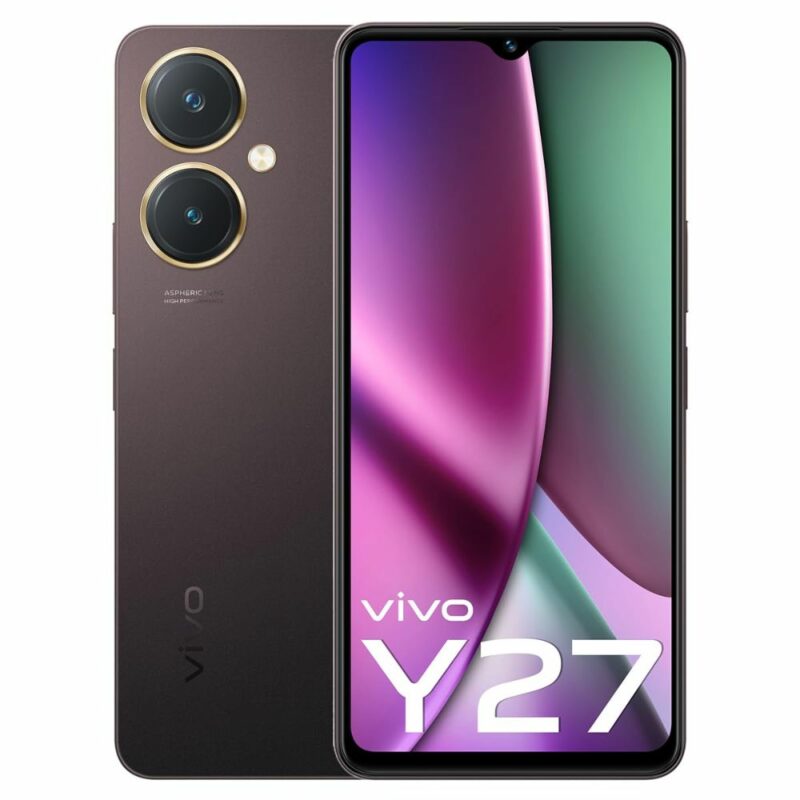 Vivo Y27 6GB 128GB Burgundy Black EMI without Credit Card