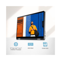 Dell Inspiron 7420 2 in 1 Intel Core i3-1215U ICICI Flexipay