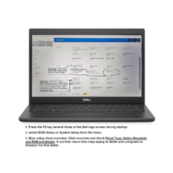Dell Latitude 3420 Intel Core i3-1115G4 IDFC Cardless EMI