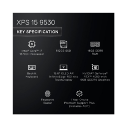 Dell XPS 15- 9530 Gaming Intel Core i7-13700H Kotak Flexipay