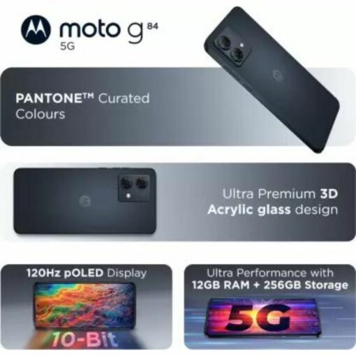 Motorola G84 5G 12GB 256GB Midnight Blue Specifications