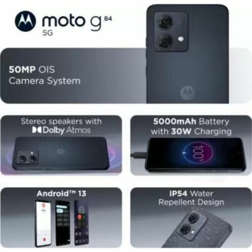 Motorola G84 5G 12GB 256GB Midnight Blue Specifications