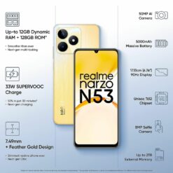 Realme Narzo N53 6GB 128GB HDFC Credit Card EMI Offers